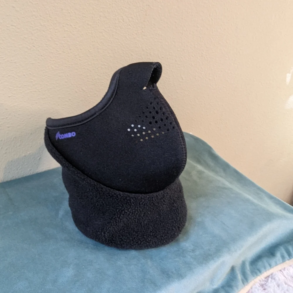 Seirus Black Performance Fleece Face Mask
